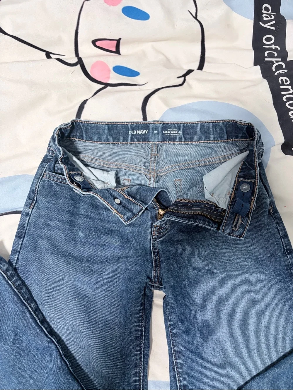 Old Navy Straight, high rise baggy wide leg